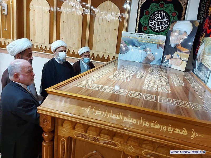 بازدید دبیرکل مجمع تقریب مذاهب اسلامی از کتابخانه القرشی در عراق