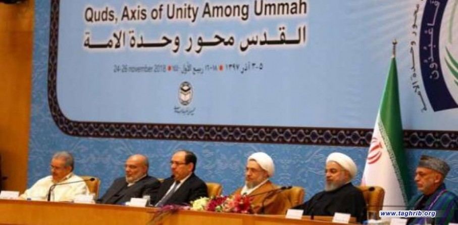 روحانی من مؤتمر الوحدة: أمريكا تريد استعباد شعوب العالم والمنطقة