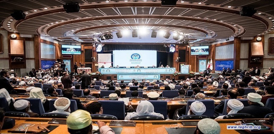 قضية فلسطين مدخل الأمة لوحدتها ، في مؤتمر الوحدة الإسلامية - طهران