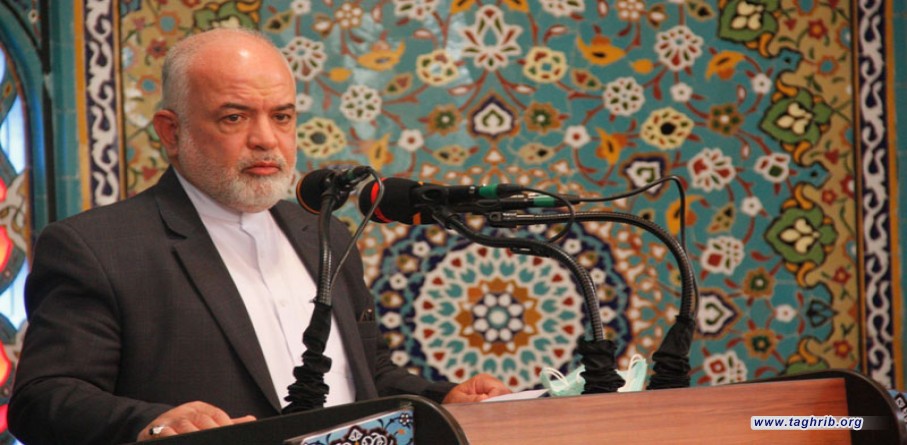 مسچی در جمع نمازگزاران مسجد شافعی کرمانشاه: باید در برابر هجمه های دشمنان ایستاد